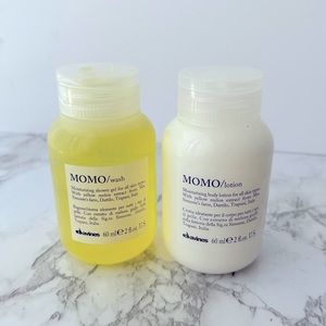 Davines “Momo” Body Wash and Lotion Set - BWT Travel Size